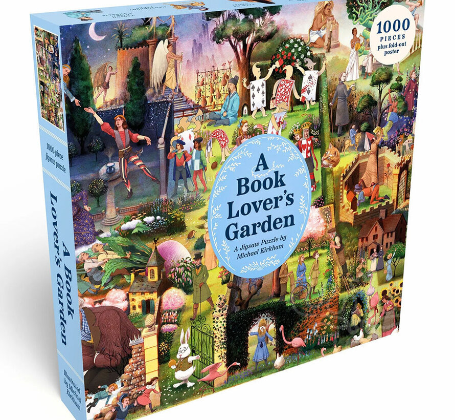 Laurence King A Book Lover's Garden Puzzle 1000pcs