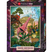 Heye Heye Fauna Fantasies: Giraffolove Puzzle 1000pcs