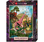 Heye Fauna Fantasies: Giraffe Love Puzzle 1000pcs