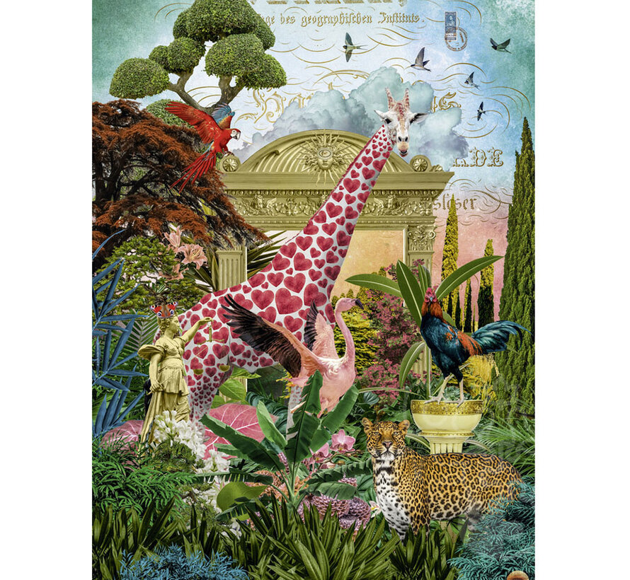 Heye Fauna Fantasies: Giraffolove Puzzle 1000pcs