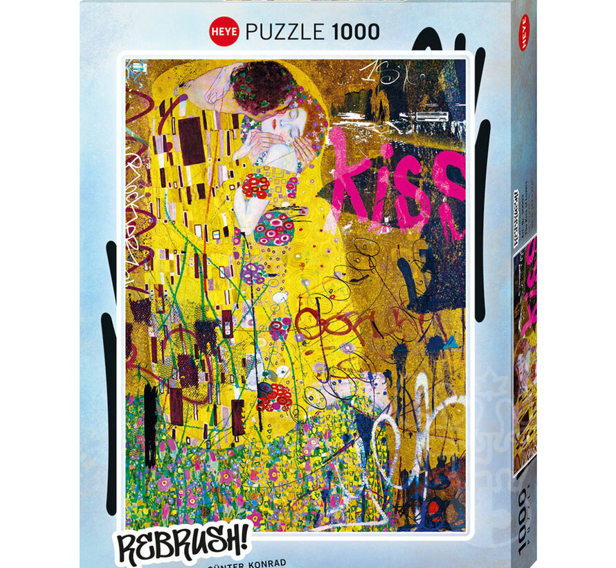 Heye Rebrush: The Kiss of Lovers Puzzle 1000pcs
