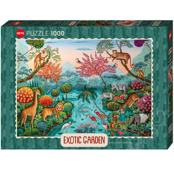 Heye Heye Exotic Garden: Lagoon Paradise Puzzle 1000pcs