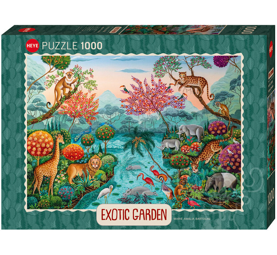 Heye Exotic Garden: Lagoon Paradise Puzzle 1000pcs
