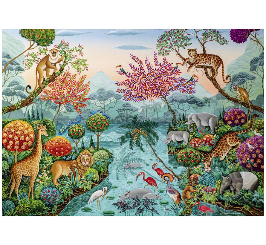 Heye Exotic Garden: Lagoon Paradise Puzzle 1000pcs