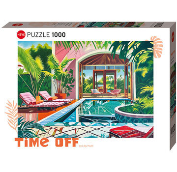 Heye Heye Time Off: Pool Position Puzzle 1000pcs