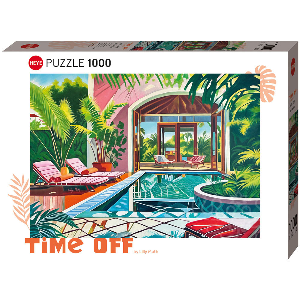 Pool Puzzle Heye Time Off: Pool Position Puzzle 1000pcs - Puzzles Canada