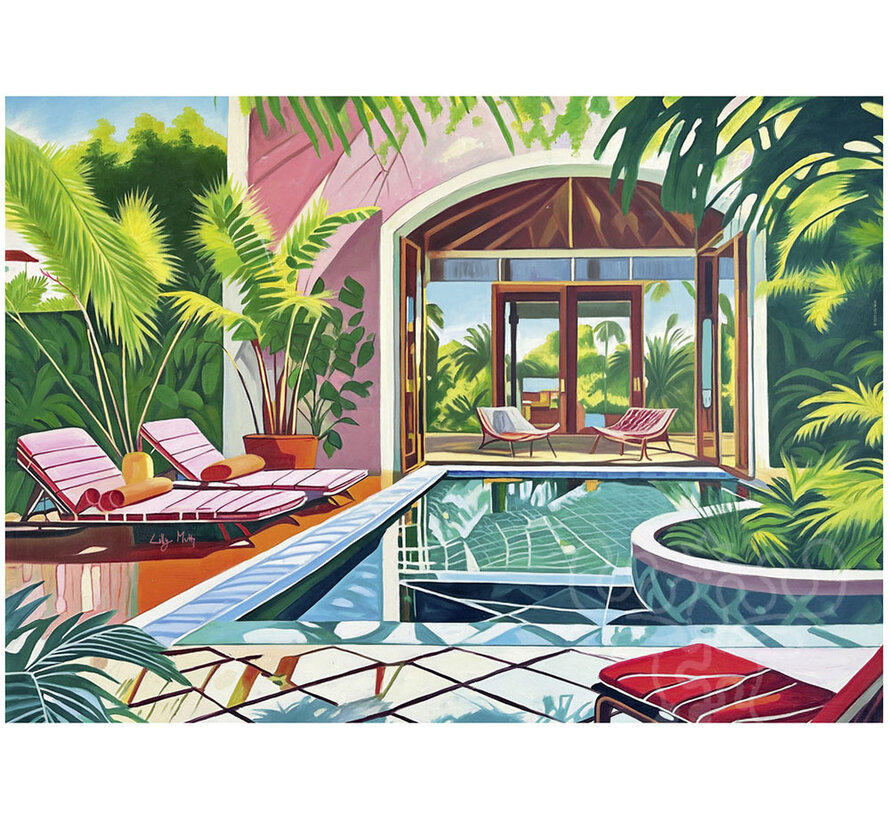 Heye Time Off: Pool Position Puzzle 1000pcs