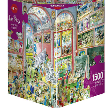 Heye Heye Masterpieces Puzzle 1500pcs Triangle Box
