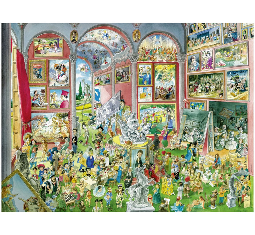 Heye Masterpieces Puzzle 1500pcs Triangle Box