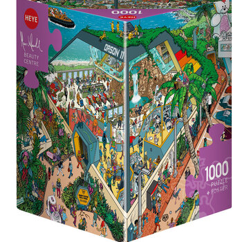 Heye Heye Beauty Centre Puzzle 1000pcs Triangle Box