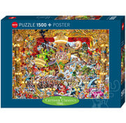 Heye Heye Cartoon Classics Opera Chaotica Puzzle 1500pcs