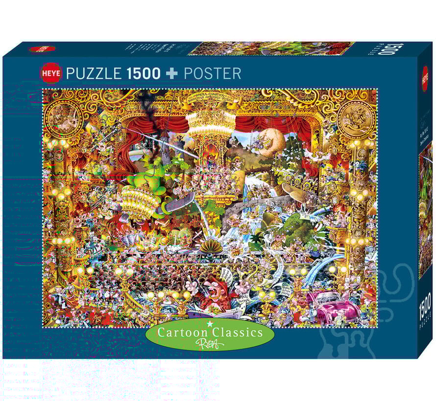 Heye Cartoon Classics Opera Chaotica Puzzle 1500pcs