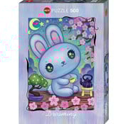 Heye Heye Dreaming, Bunny Zen Garden Puzzle 500pcs