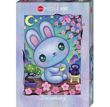 Heye Heye Dreaming, Bunny Zen Garden Puzzle 500pcs