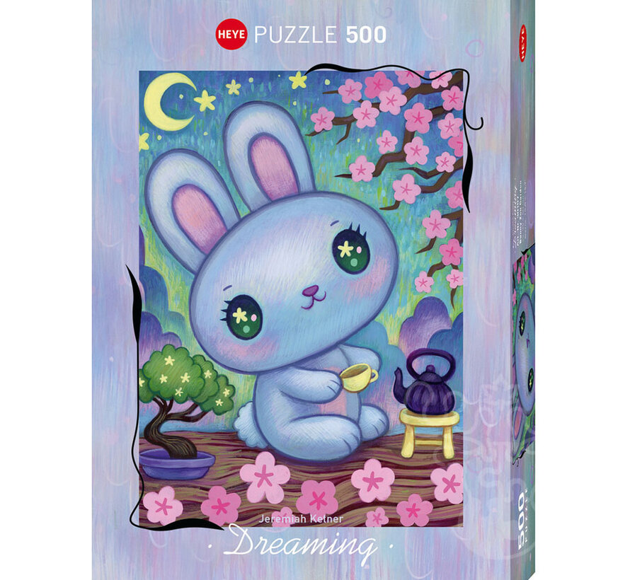 Heye Dreaming, Bunny Zen Garden Puzzle 500pcs