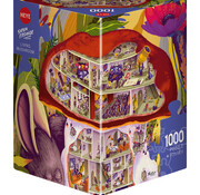 Heye Heye Living Mushroom Puzzle 1000pcs Triangle Box