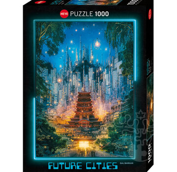 Heye Heye Future Cities: Cities Portal Puzzle 1000pcs