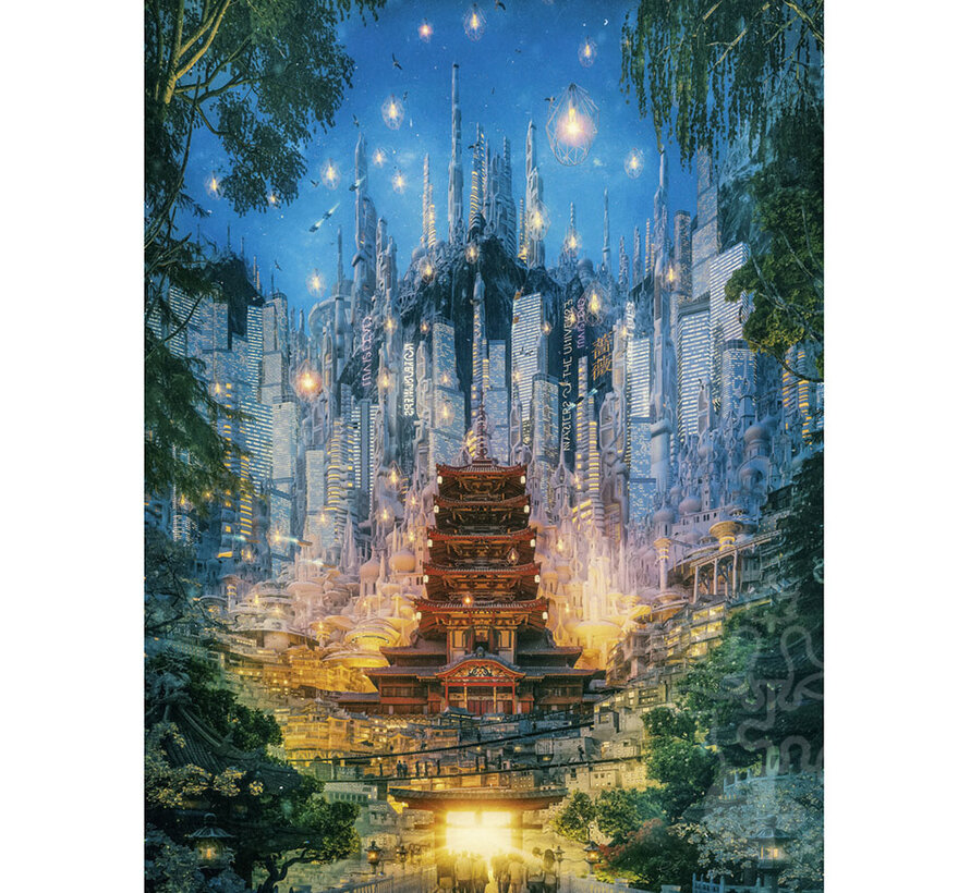 Heye Future Cities: Cities Portal Puzzle 1000pcs