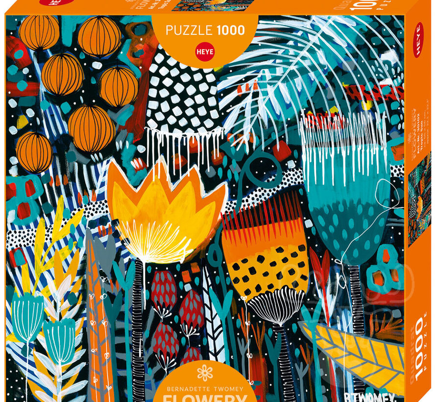 Heye Flowery: Tropic Sun Puzzle 1000pcs