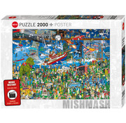 Heye Heye Mishmash: Movie History Puzzle 2000pcs