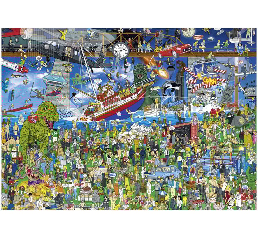 Heye Mishmash: Movie History Puzzle 2000pcs