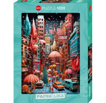 Heye Heye Paper-Like: Street Canyon Puzzle 1000pcs