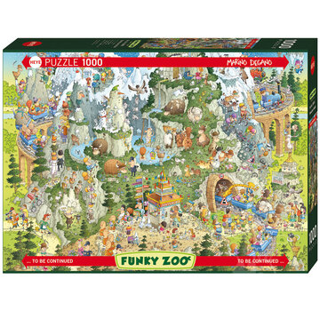 Heye Heye Funky Zoo: Himalayan Habitat Puzzle 1000pcs