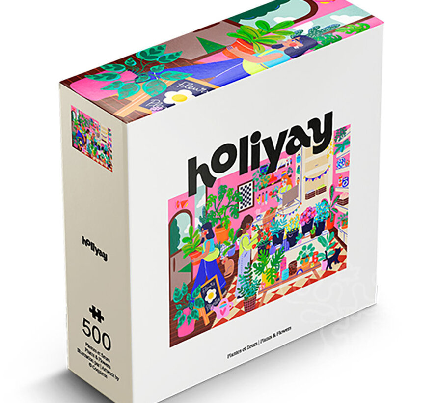 Holiyay Plants & Flowers Puzzle 500pcs