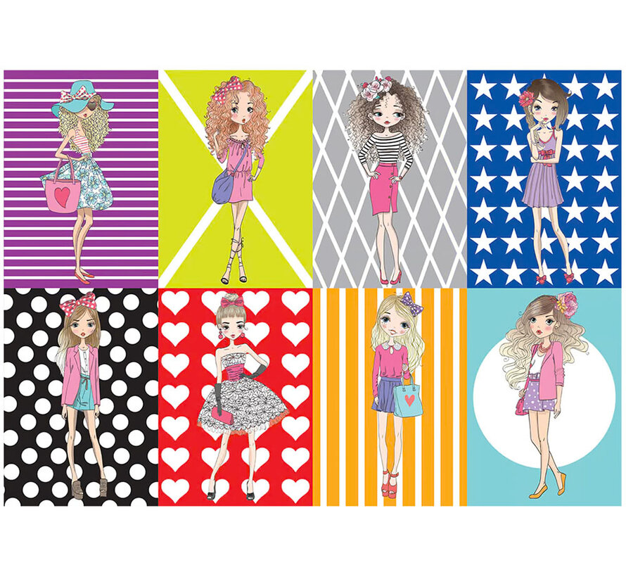 Yazz Puzzle Fashion Girls Puzzle 1000pcs