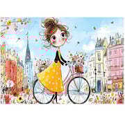 Yazz Puzzle Pre-Order Yazz Puzzle Cheerful Girl Puzzle 1000pcs