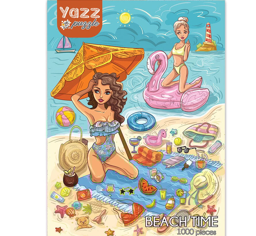 Pre-Order Yazz Puzzle Beach Time Puzzle 1000pcs
