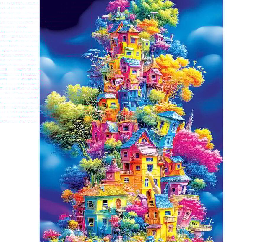 Pre-Order Yazz Puzzle Village Puzzle 1000pcs