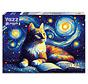 Yazz Puzzle Starry Cat Puzzle 1000pcs