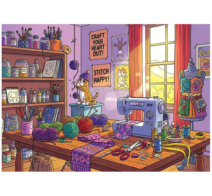 Yazz Puzzle Tailor Puzzle 1000pcs