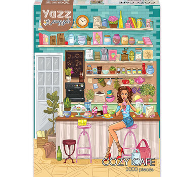 Yazz Puzzle Yazz Puzzle Cozy Cafe Puzzle 1000pcs