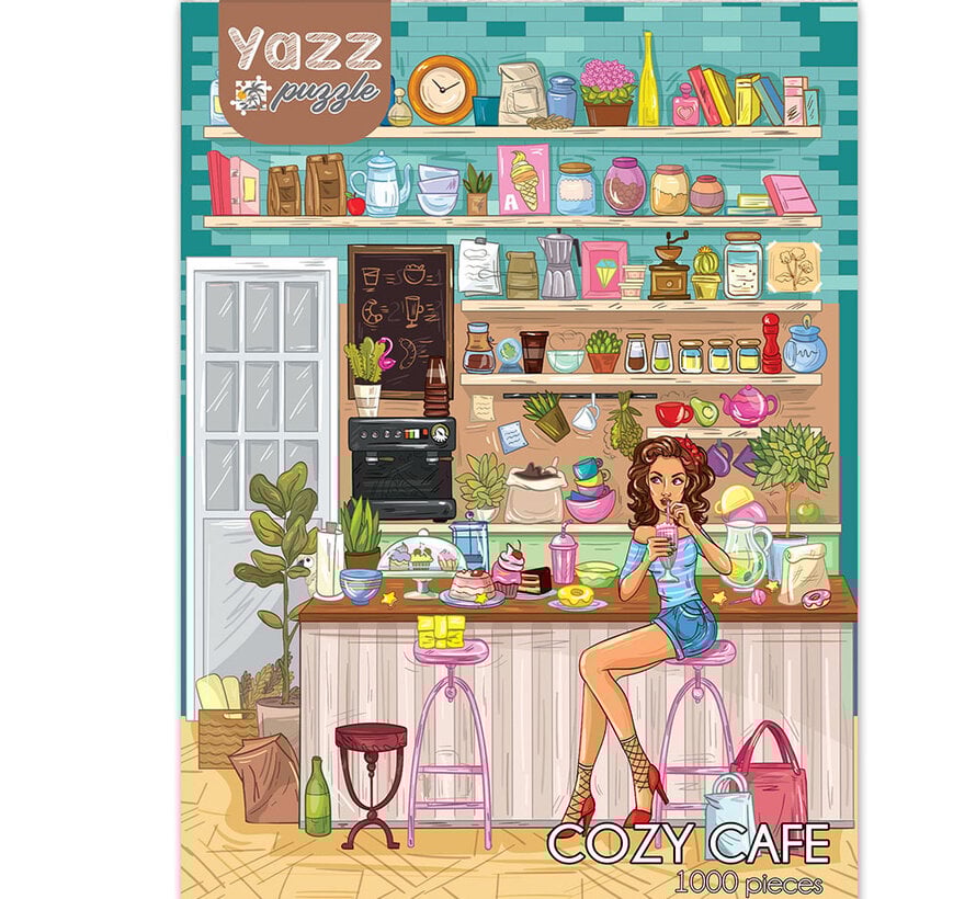 Pre-Order Yazz Puzzle Cozy Cafe Puzzle 1000pcs