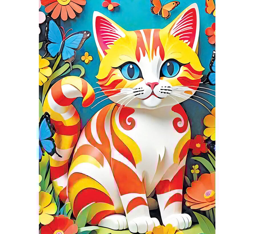 Pre-Order Yazz Puzzle Sweet Cat Puzzle 1000pcs