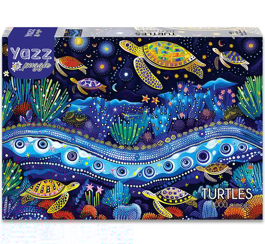 Pre-Order Yazz Puzzle Turtles Puzzle 1000pcs