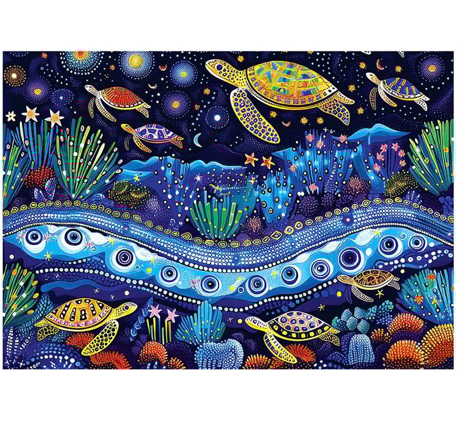 Pre-Order Yazz Puzzle Turtles Puzzle 1000pcs