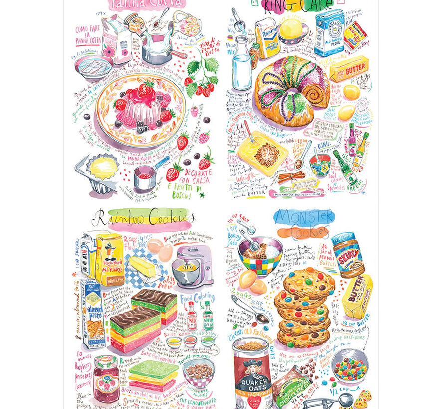 Magnolia Lucile Prache Puzzle 4 x 260pcs