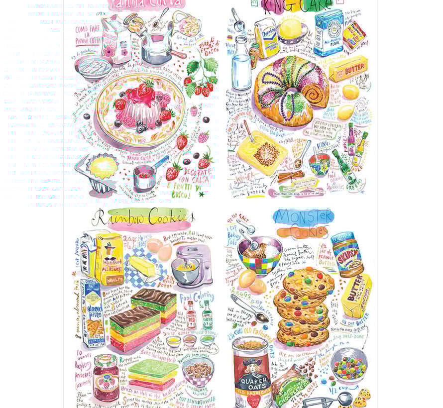 Pre-Order Magnolia Lucile Prache Puzzle 4 x 260pcs