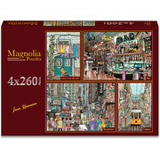 Magnolia Puzzles Pre-Order Magnolia Inna Korneeva Puzzle 4 x 260pcs