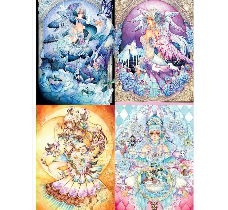 Pre-Order Magnolia Laverinne Puzzle 4 x 260pcs