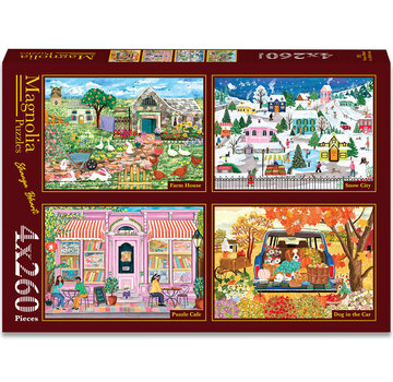 Magnolia Puzzles Magnolia Shanya Bharti Puzzle 4 x 260pcs