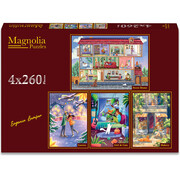 Magnolia Puzzles Magnolia Evgenia Lumfur Puzzle 4 x 260pcs