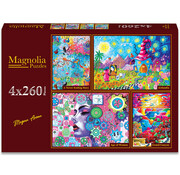 Magnolia Puzzles Pre-Order Magnolia Megan Aroon Puzzle 4 x 260pcs