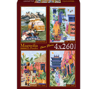 Magnolia Puzzles Magnolia Claire Morris Puzzle 4 x 260pcs