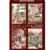 Magnolia Puzzles Magnolia Sarah Reyes Puzzle 4 x 260pcs