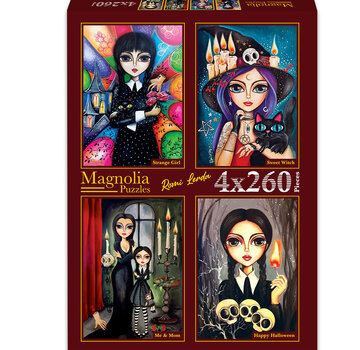 Magnolia Puzzles Magnolia Romi Lerda Puzzle 4 x 260pcs