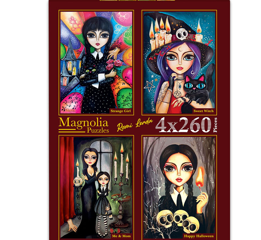 Magnolia Romi Lerda Puzzle 4 x 260pcs